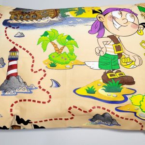 Дитяча наволочка на кнопках 50*70 бязь 0005200